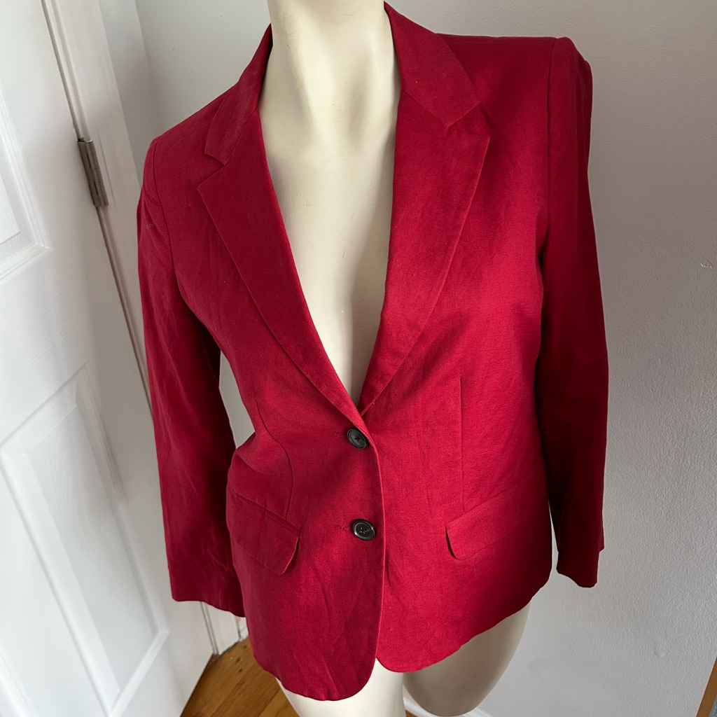 Red Lucky Brand Blazer